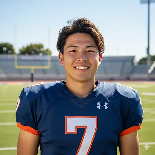 先輩部員Aの顔写真